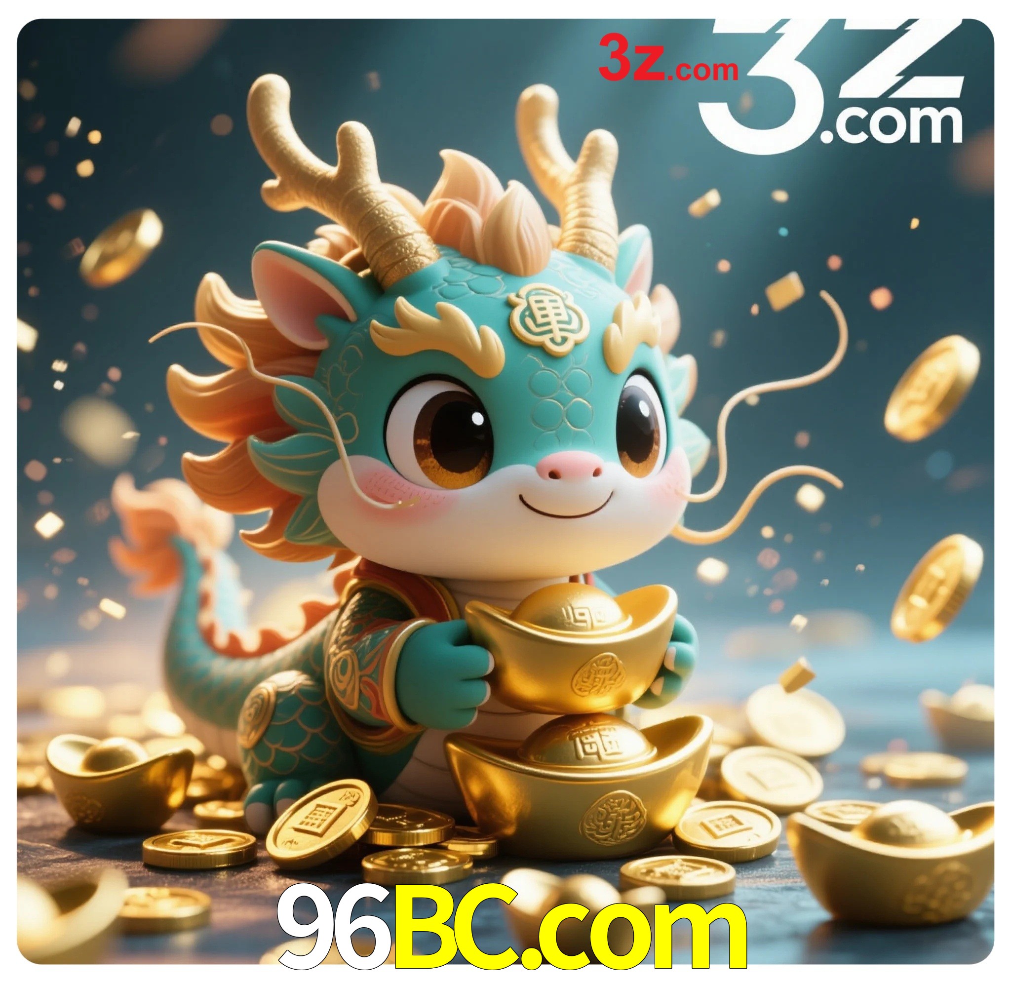 Slot machine 3D icon with number 7 and 1